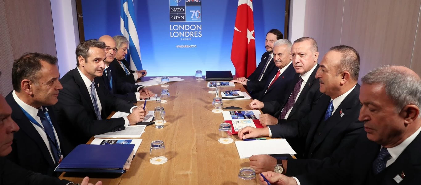 Συνάντηση του Κ.Μητσοτάκη με τον Ρ.Τ.Ερντογάν: Κράτησε 1,5 ώρα (φώτο-βίντεο)